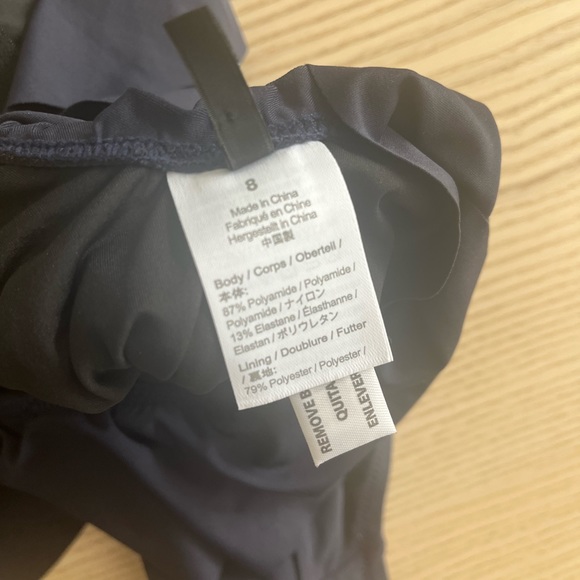 JCrew Ruffle scoopback one-piece in Navy - Picture 6 of 7